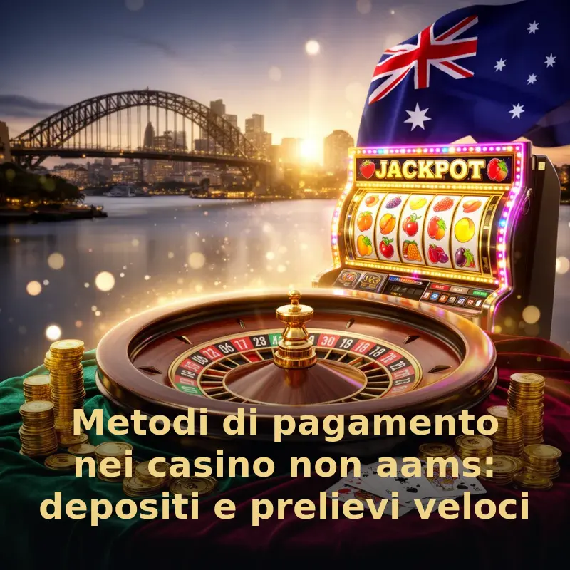 Metodi di pagamento nei casino non aams: depositi e prelievi veloci